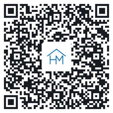 QR code linking to the HoMe Google Play Store listing